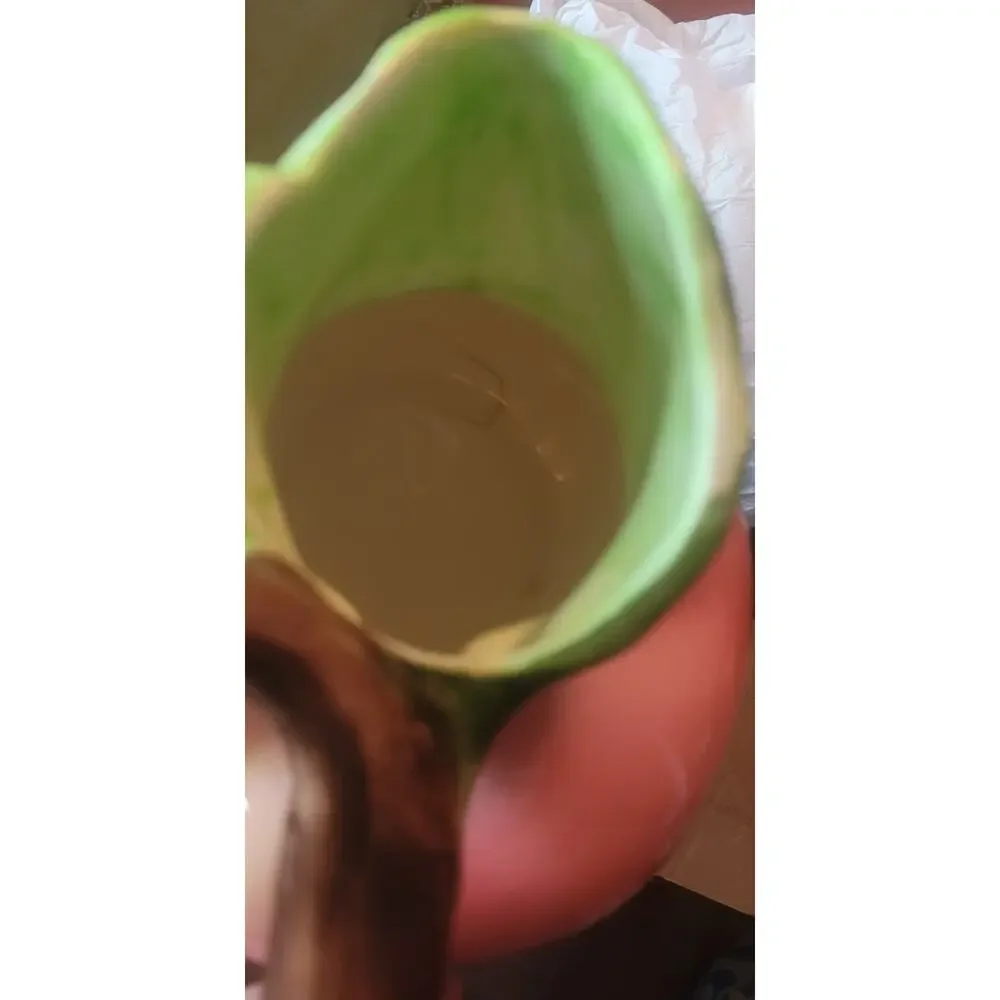 Pottery Barn Ceramic Peach Juice Water Iced Tea Pitcher